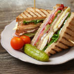 Veg Club Sandwich